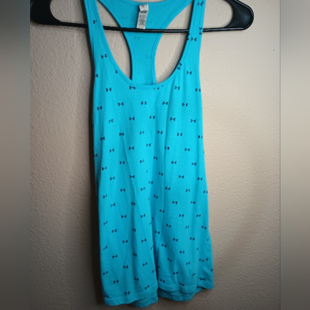 Under Armour turquoise work out Shirt